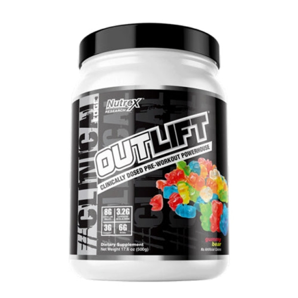 Outlift Gummy Bear 20 Servings By Nutrex Research