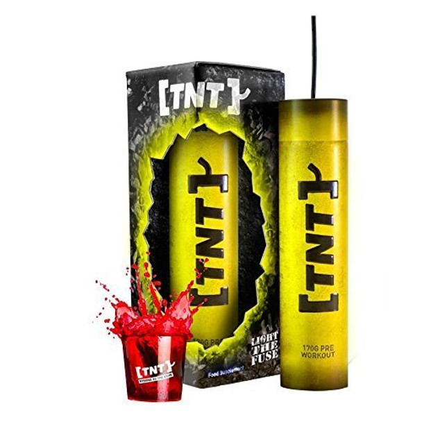 TNT Supplements Light The Fuse 170g Blue Raspberry 10 Servings Extra Free
