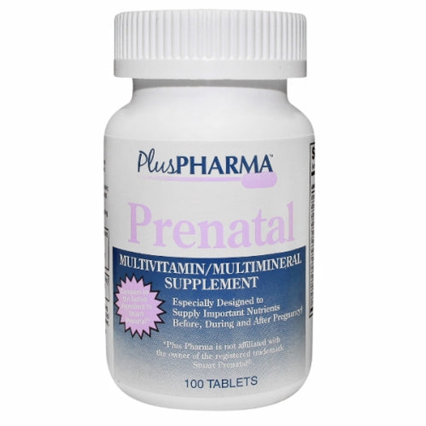 Prenatal Tabs 100 Tabs By Plus Pharma