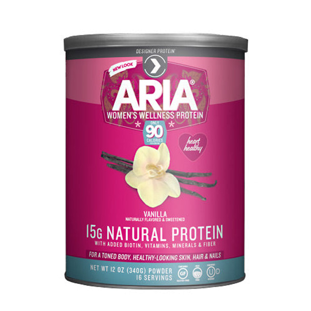 Aria Women's Protein Vanilla 12 Oz By Designer Whey