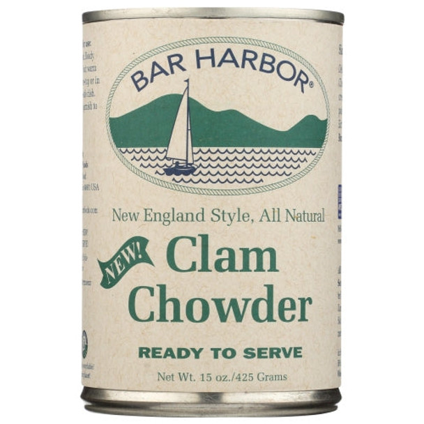Soup Chwdr Clm Nw Eng Rts Case of 6 X 15 Oz By Bar Harbor