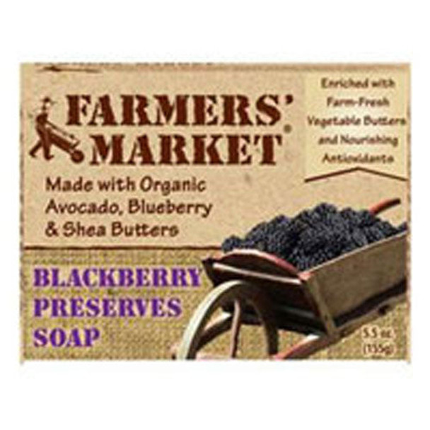 Natural Bar Soap Blackberry Preserves 5.5 oz By Farmers market