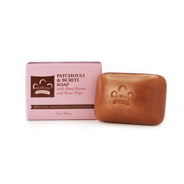 Bar Soap Patchouli & Buriti 5 oz By Nubian Heritage