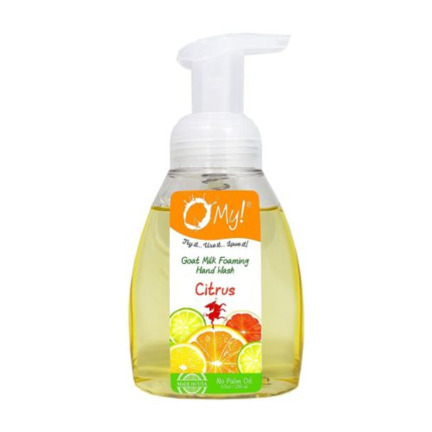 Goat Milk Foaming Hand Wash Citrus 8.5 Oz By O MY!