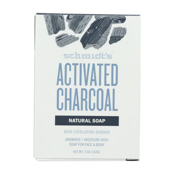 Activated Charcoal Soap Bar 5 Oz By Schmidt's Deodorant