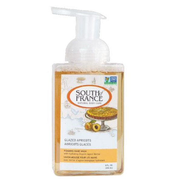 Glazed Apricots Foaming Hand Wash 8 Oz By South Of France Soaps