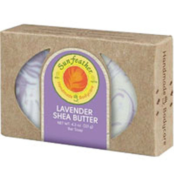 Lavender Shea Butter Soap 4.3 oz By Sunfeather