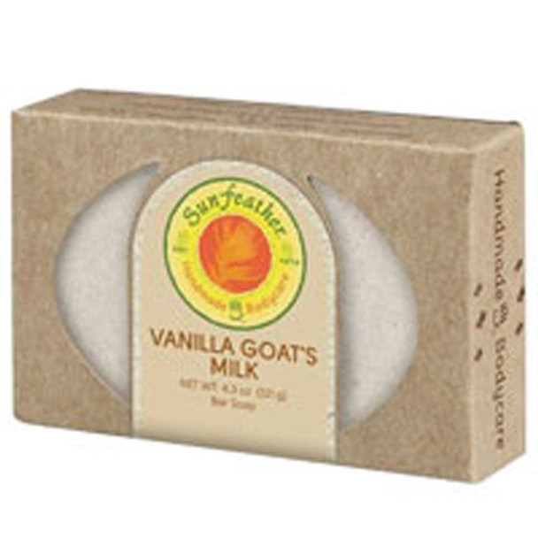 Vanilla Goat's Milk Soap 4.3 oz By Sunfeather