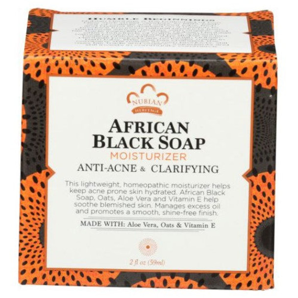 African Black Soap Facial Miosturizer 2 Oz By Nubian Heritage