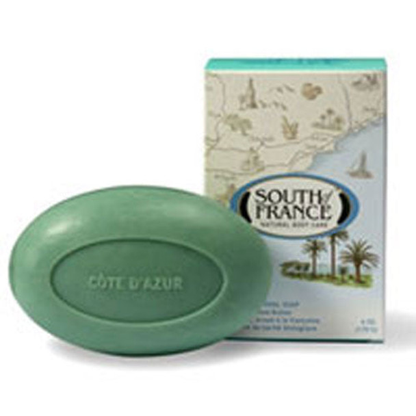 Bar Soap Oval Cote D'Azur 6 Oz By South Of France Soaps Bar Soap Oval Cote D'Azur 6 Oz By South Of France Soaps