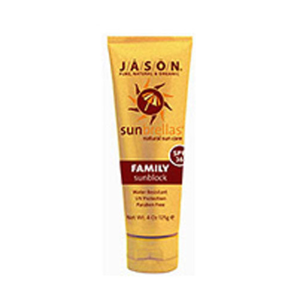 Family Sunblock SPF 45 4 oz By Jason Natural Products