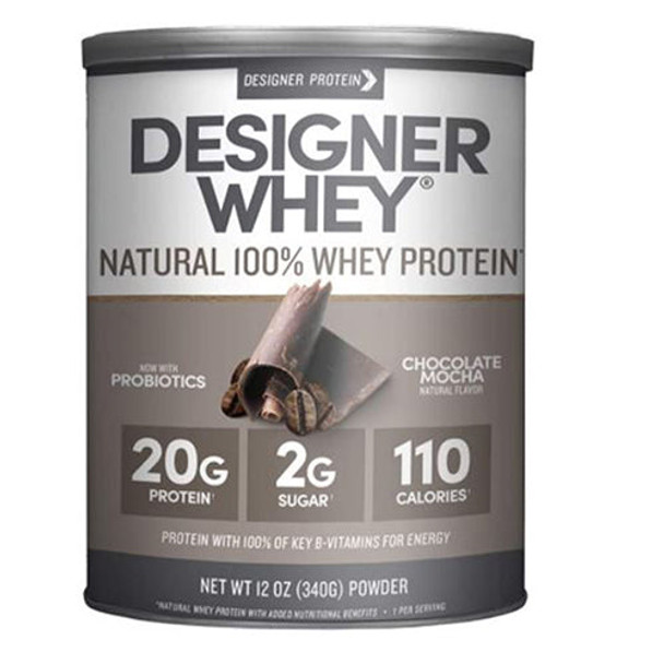 Designer Whey Protein Powder Chocolate Mocha 12 Oz By Designer Whey