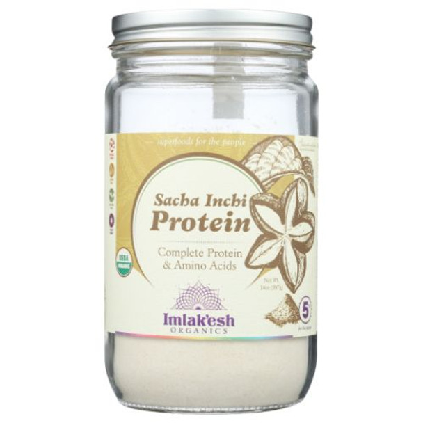Protein Powder Sacha Inchi 14 Oz By Imlakesh Organics