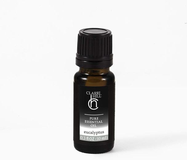 100% Pure Essential Oil by CLARRI HILL - 10 ml (0.3 fl OZ.) (Eucalyptus)