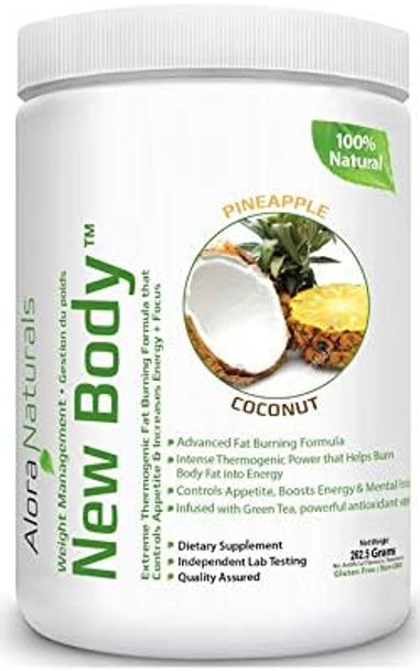 ALORA NATURALS New Body Pineapple Coconut 262.5g 262.5 gram