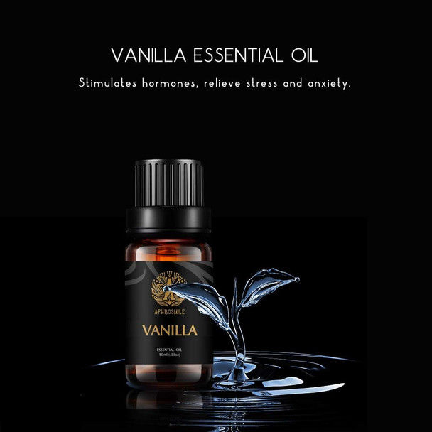 Aromatherapy Vanilla Essential Oil Set, 100% Pure Aromatherapy Vanilla Scent Essential Oils Set for Diffuser, Therapeutic Grade Vanilla Aromatherapy Essential Oils Fragrance Kit for Home - 3x10ml