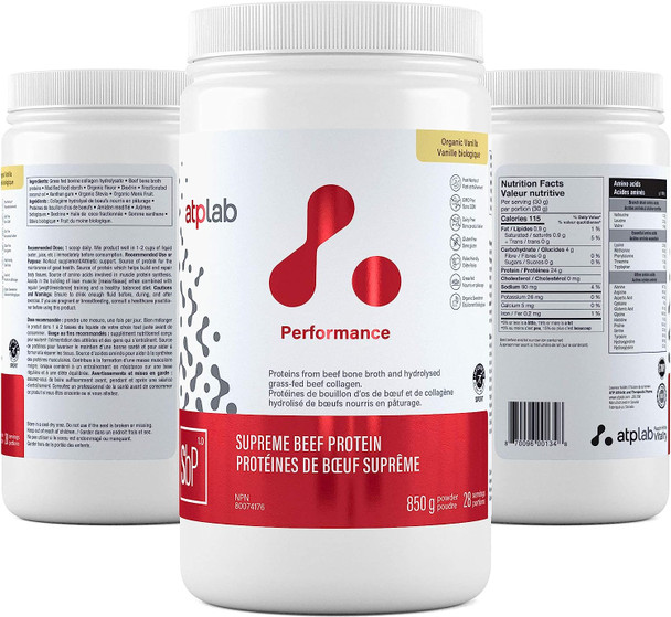 ATP LAB | ATP Supreme Beef Protein - Vanilla 850g