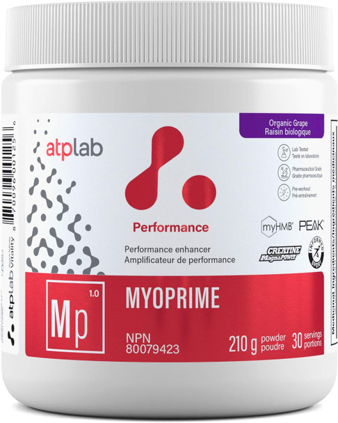 ATP LAB | Myoprime 210g | Myoprime is an advanced creatine formulation designed to enhance the body's ability to generate more ATP due to the synergy of carefully selected ingredients.