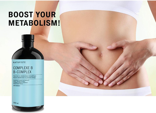 B-COMPLEX - Boosts metabolism - Natural peach flavour - 500ml