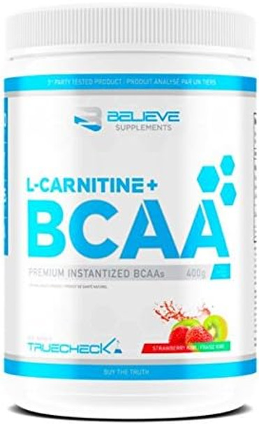 Believe Bcca & L-Carnitine, Strawberry Kiwi, 400g