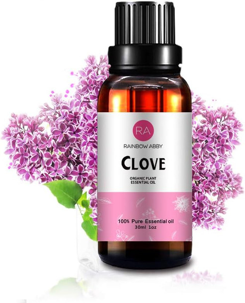 Clove Essential Oil 30ml (1oz) - 100% Pure Therapeutic Grade for Aromatherapy Diffuser, Massage, Skin Care