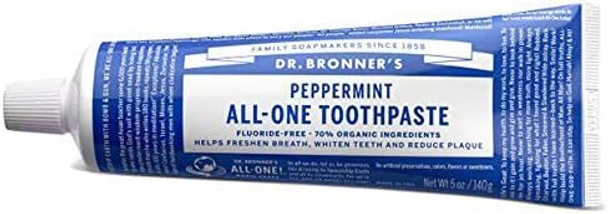 Dr. Bronner's Toothpaste Peppermint 140g