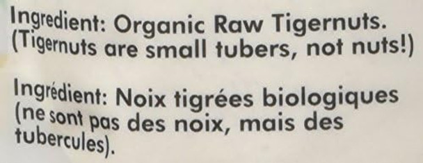 Ecoideas Organic Tigernuts, Stone Ground, 200g