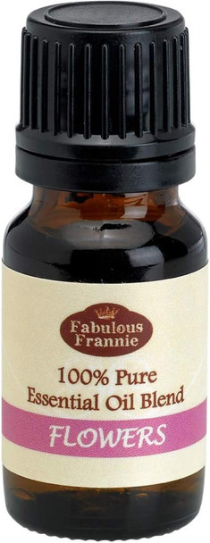 Flowers Pure Essential Oil Blend 10ml - A perfect blend of Geranium, Lavender and Ylang Ylang Essential Oils.