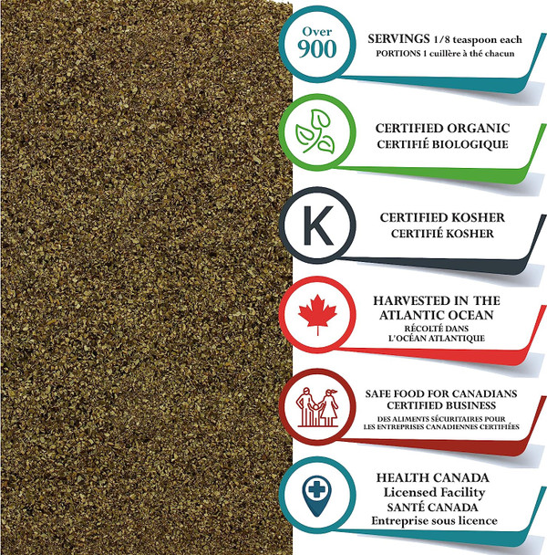 Foothills Naturals Kelp Granules Organic - 1 Pound / 454 g - Canadian