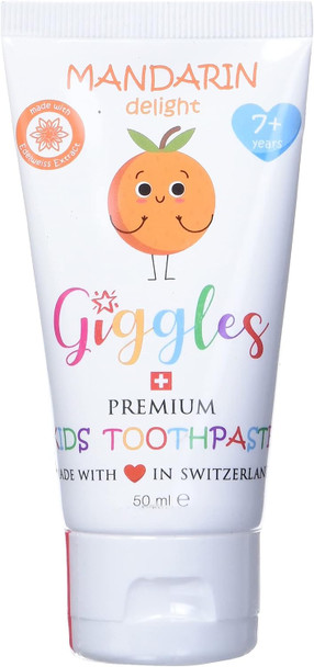 Giggles Premium Kids Mandarin Delight Toothpaste 7 Plus 50 milliliter Chocolate Cupcake