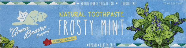 Green Beaver Fluoride free Frosty Mint Toothpaste 75ml