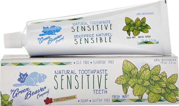 Green Beaver Fluoride free Sensitive Teeth Toothpaste