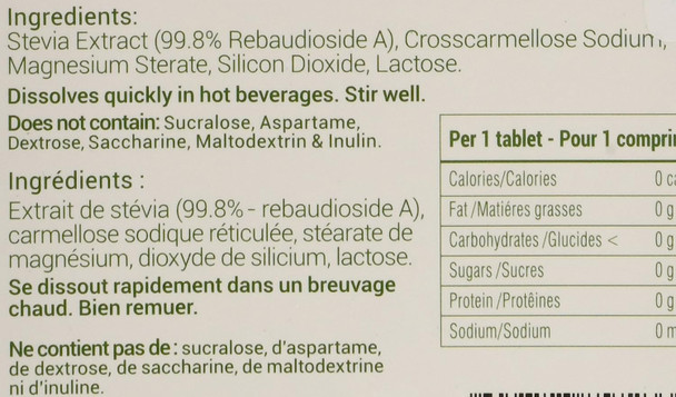 Greeniche Natural Stevia (Tablets) 100 Count