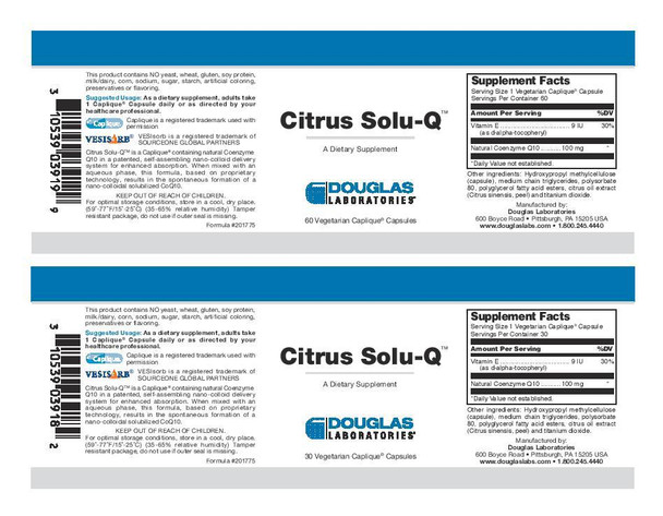 Douglas Laboratories Citrus Solu-Q