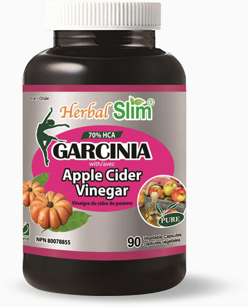 Herbal Slim Garcinia with Apple cider Vinegar 90 caps