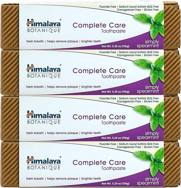 Himalaya Complete Care Toothpaste - Simply Spearmint 5.29oz/150g (4 Pack)