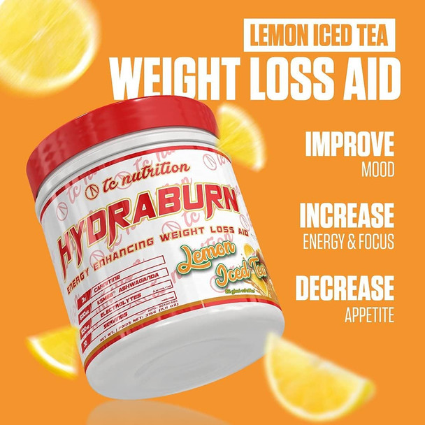 HydraBurn - Thermogenic Fat Burner for Women & Men  Energy Enhancing Weight Loss Aid