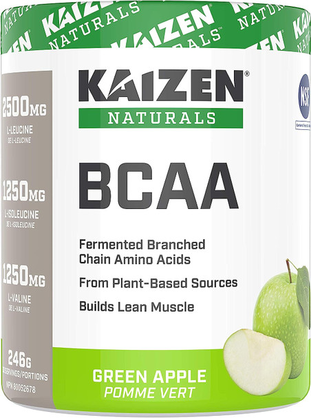 Kaizen Naturals, Bcaa (Branch Chain Amino Acids) Green Apple, 246 gram