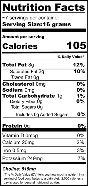 Lecithin Granules 4 Ounces