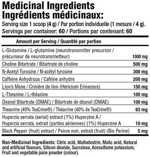 Mammoth NeuroStim 60 Serve, Fruit Punch