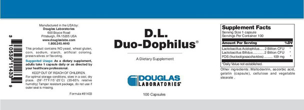 Douglas Laboratories D.L. Duo-Dophilus