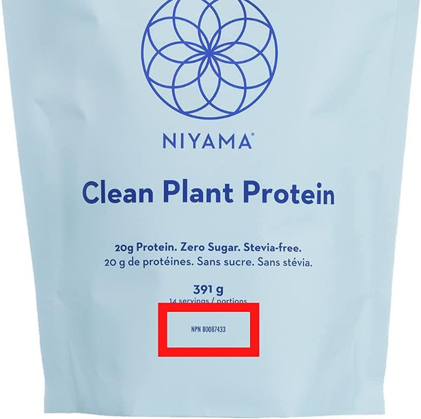 Niyama Clean Plant Protein Vanilla Delicious and Smooth Vegan Vanilla Plant Protein from Organic Peas - Paleo - Keto - Vegan - Soy-free, Gluten-free, No Stevia, Zero Sugar (14 servings, 391g)