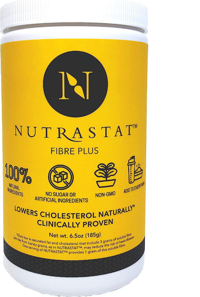 NutraStat, All Natural Beta-Glucan Fiber, 185g