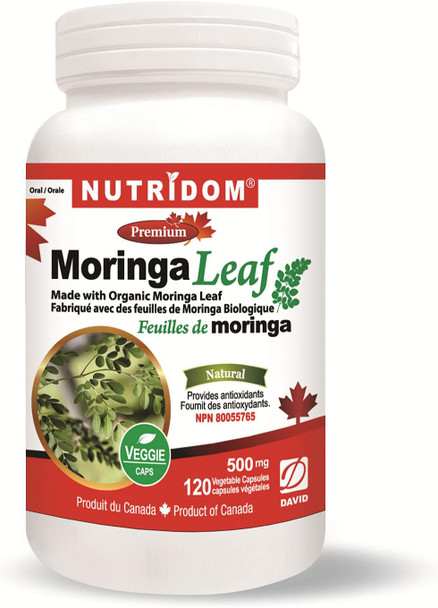 Nutridom Moringa (Leaf, Vegetable Capsules)