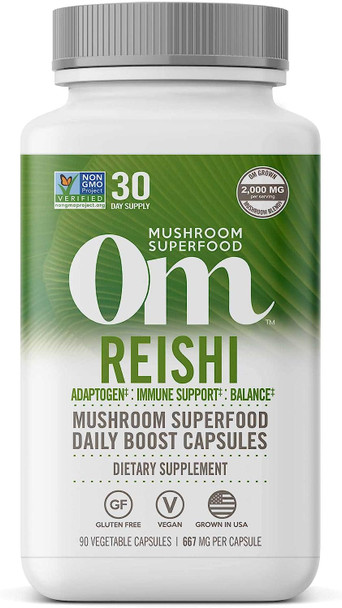 Om Reishi Mushroom 667mg 75 count