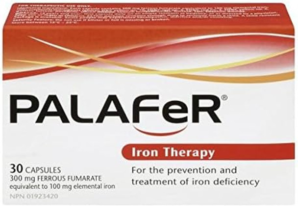 Palafer Palafer Iron Therapy Capsules, 30 count