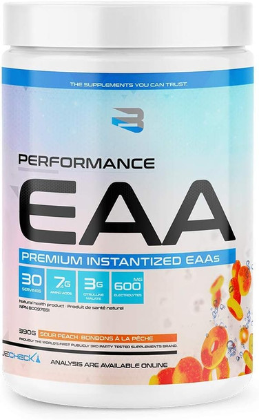 Performance EAA- Believe Supplements (30 servings) (Sour Peach)