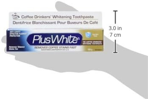 Plus White Coffee Drinkers Whitening Toothpaste, 0.12 Kg