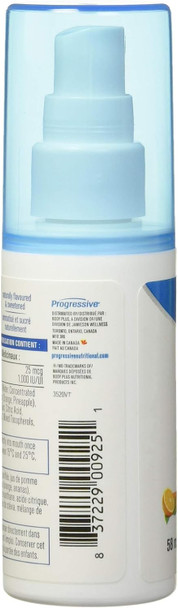 Progressive Vitamin D3 Spray | 1, 000 Iu | Natural Orange Flavour 58 milliliter Natural Orange