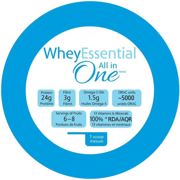 Progressive WheyEssential, All-In-One Protein Powder - Vanilla flavour, 840 g